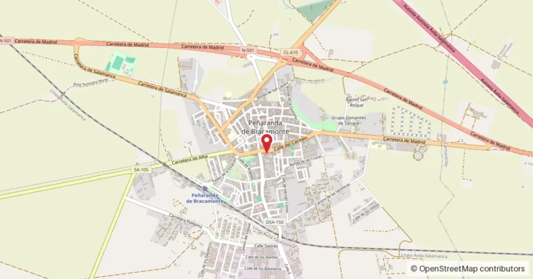 Mapa del lugar del suceso: Plaza de España