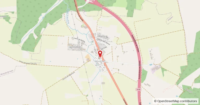 Mapa del lugar del suceso: Carretera CL-512, kilómetro 12