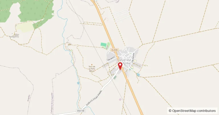 Mapa del lugar del suceso: parada de autobús