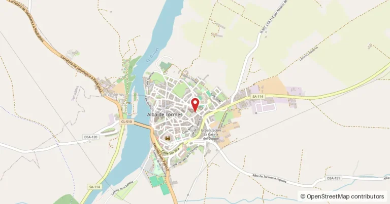 Mapa del lugar del suceso: calle Zamora, número 62