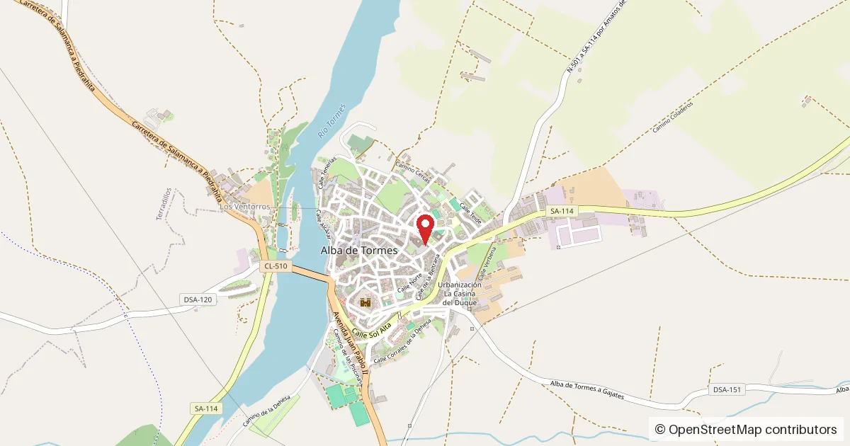 Mapa del lugar del suceso: calle Zamora, número 62