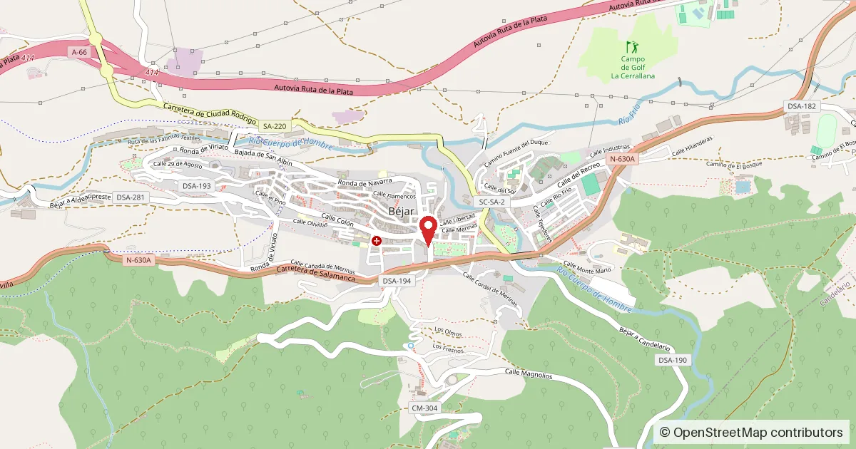 Mapa del lugar del suceso: Calle Libertad, 63