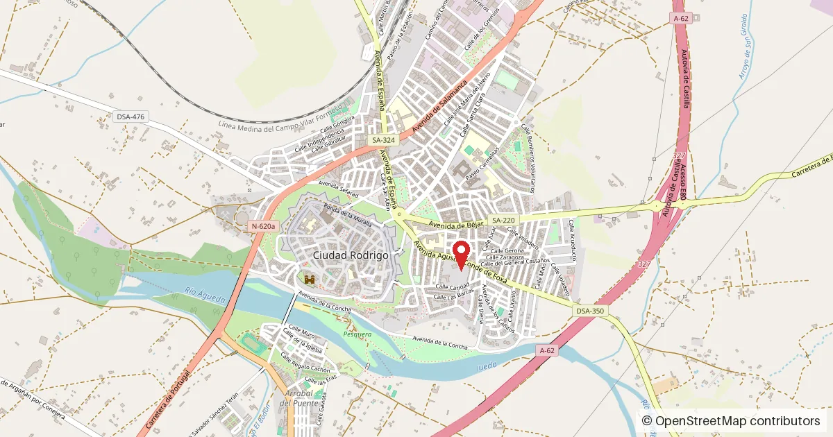Mapa del lugar del suceso: Calle San Marcial